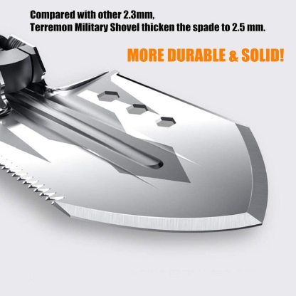 Foldable Portable Multi-Function Survival Shovel-xinru