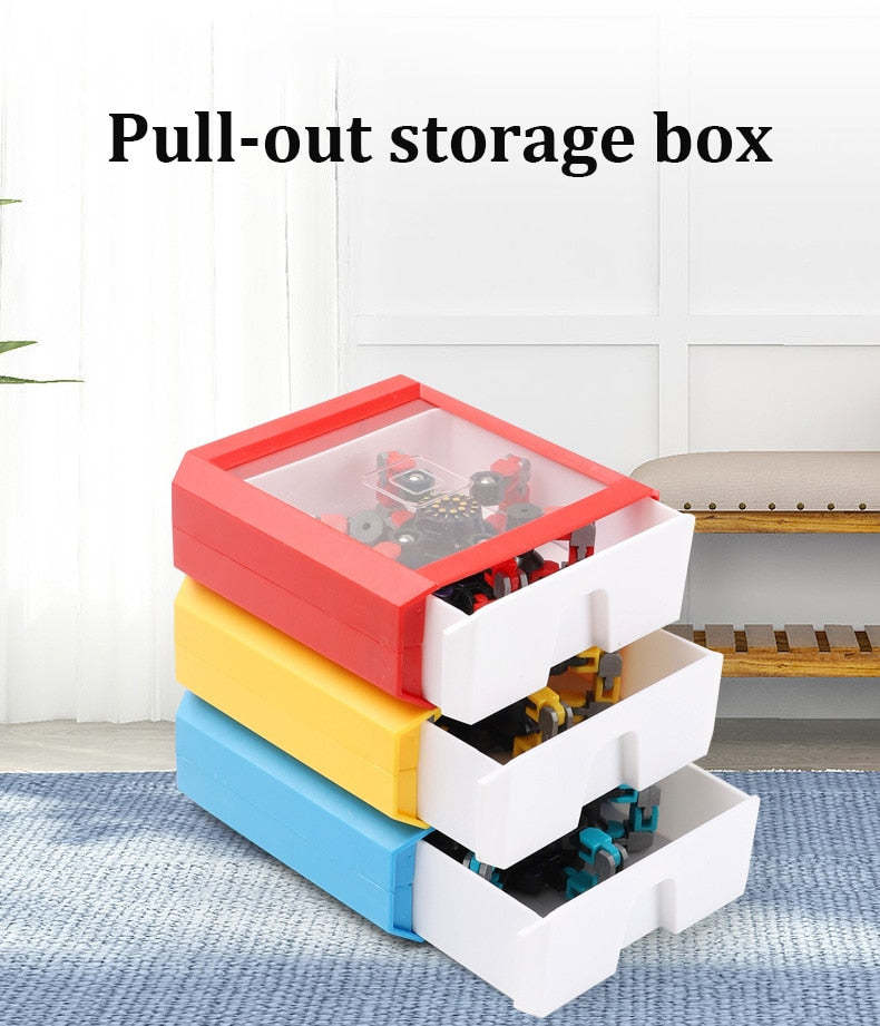 Transforming Robot Finger Fidget Spinner Gyro-xinru