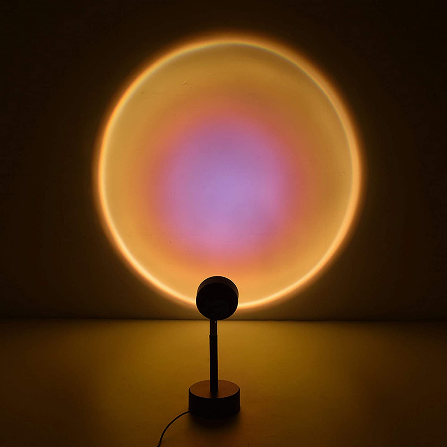LED Rotatable Sunset Projector Light Romantic Ambiance Light Projector-xinru