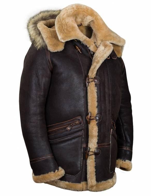 Jacket Pilot From Sheepskin B-7 Arctic Parka Art.208-xinru shop