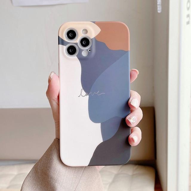Retro Abstract Case-xinru