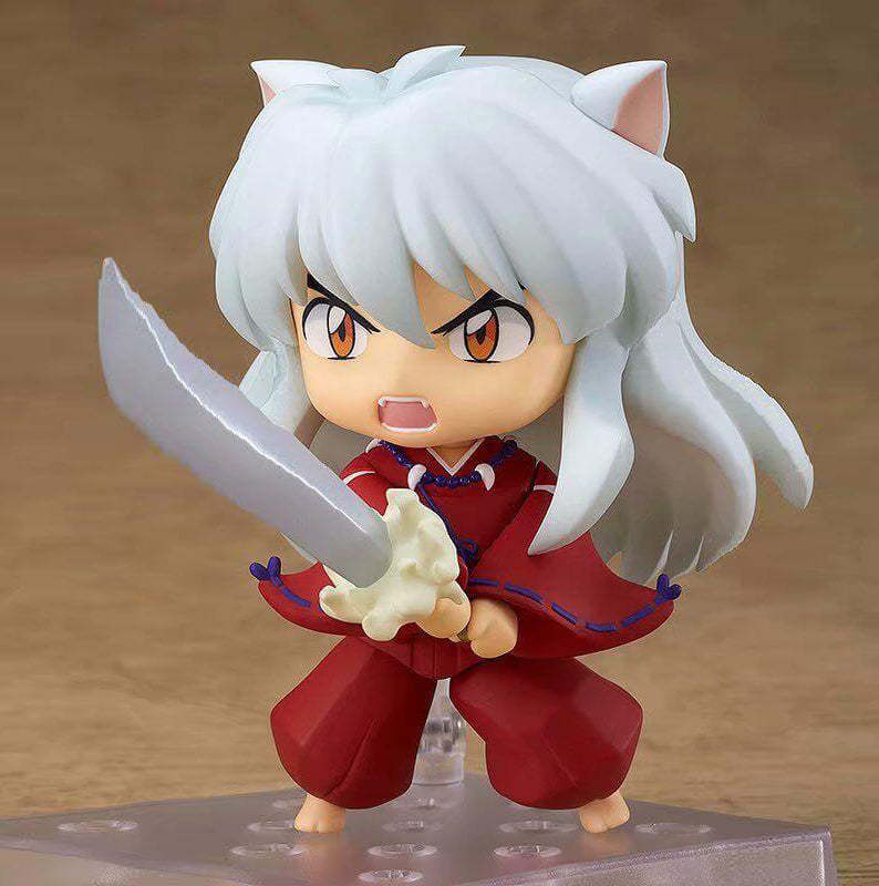 Inuyasha PVC Figure Movable Changeable鑱紺ute Nendoroid-xinru