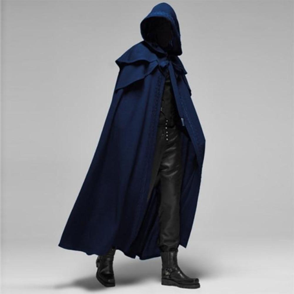 Viking Renaissance Gothic Hooded Cloak-xinru