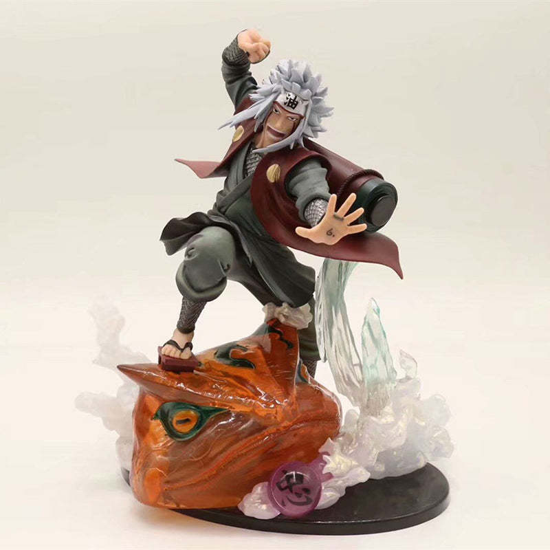 Naruto Shippuden's Legendary Sannin Jiraiya  Collectible PVC Action Figure-xinru