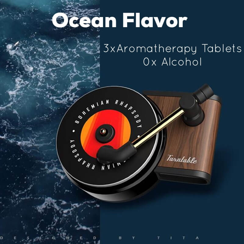 Phonograph Aromatherapy Car Air Freshener-xinru