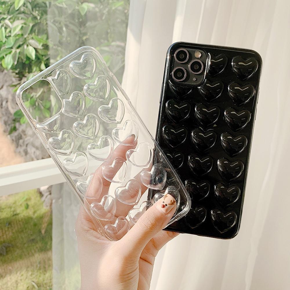 3D Love Heart Case-xinru