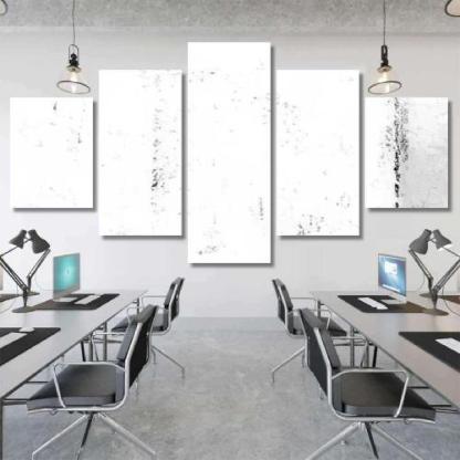 Black White Abstract Art Painting-xinru shop