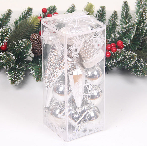 Nostalgic Painted Christmas Tree Ornaments, Set of 27-xinru shop