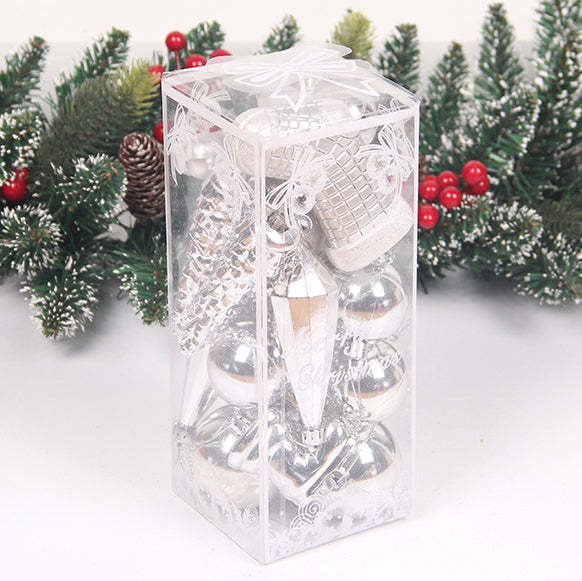 Nostalgic Painted Christmas Tree Ornaments, Set of 27-xinru shop