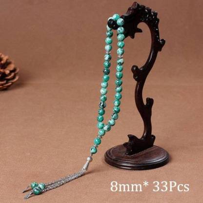 Natural Stone Agates Tassel Rosary Meditation Prayer Bead-xinru