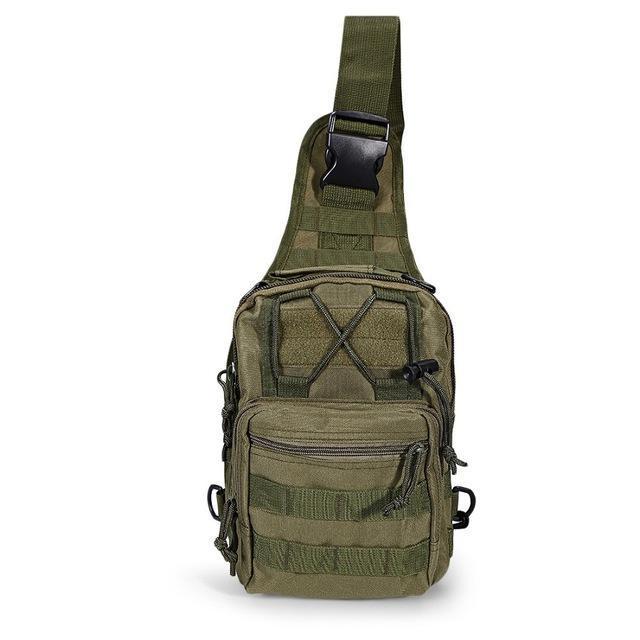 Military Survival Shoulder Tactical Sling Backpack-xinru