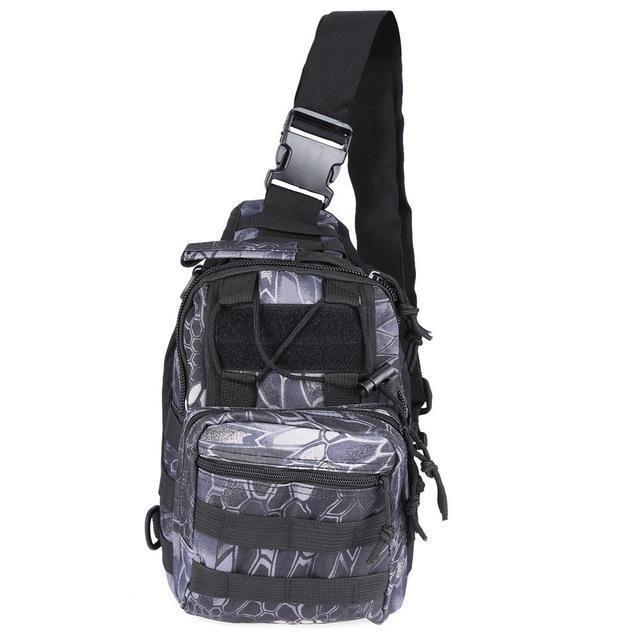 Military Survival Shoulder Tactical Sling Backpack-xinru
