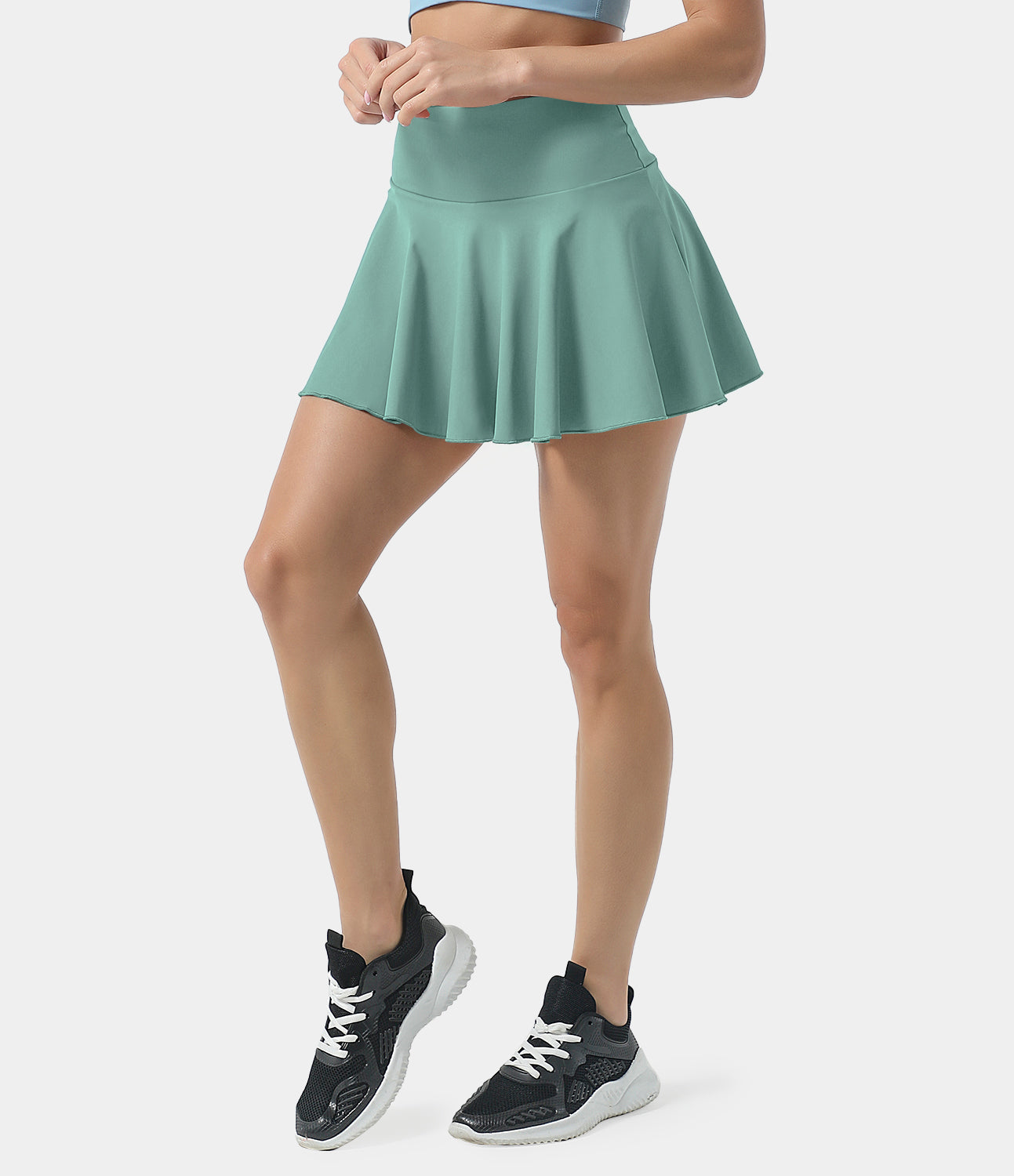 Women's Athletic High Waisted Tennis Skirts With Pockets-xinru shop