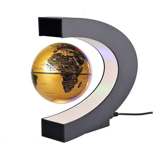Floating magnetic globe LED World Map Antigravity Lamp Novelty Decoration-xinru
