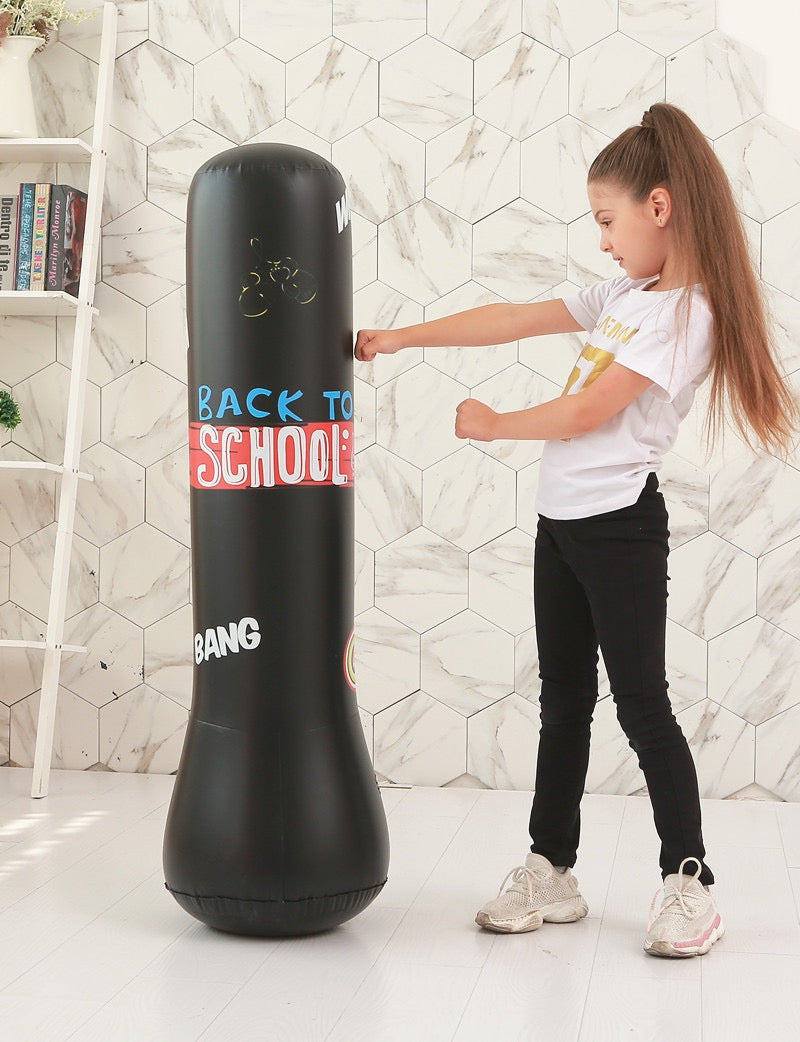 Fitness Inflatable Vertical Boxing Column Thickened 1.6 Meters High-xinru shop