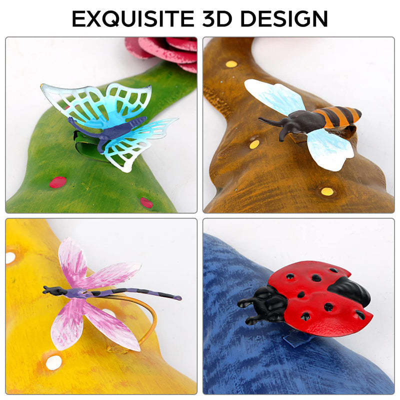 Garden Gnome Stake Metal Yard Decor-xinru