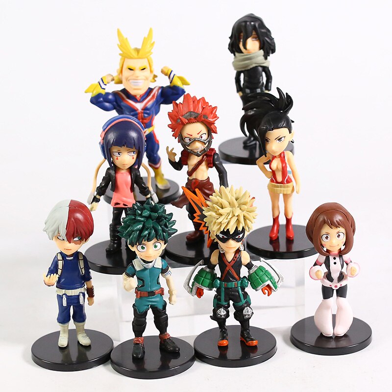 My Hero Academia Collectible PVC Action Figure Toy Model Bundle-xinru