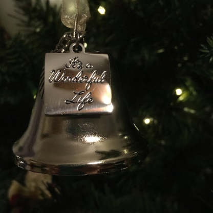 Angel Wings Bell Christmas Tree Ornaments-xinru shop