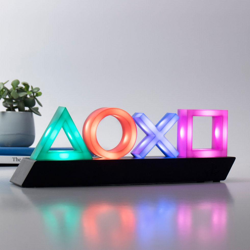 Playstation Icons Led Lamp Light Ps Decor Game Room-xinru