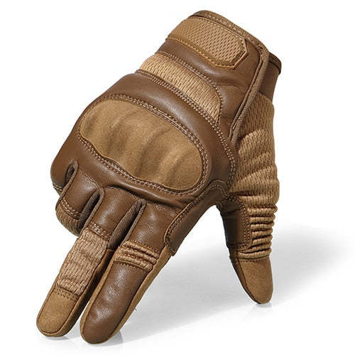 Drop Resistant Abrasion Resistant Knuckle Protection Tactical Gloves-xinru