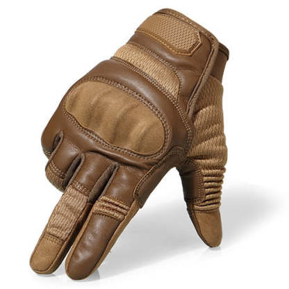 Drop Resistant Abrasion Resistant Knuckle Protection Tactical Gloves-xinru