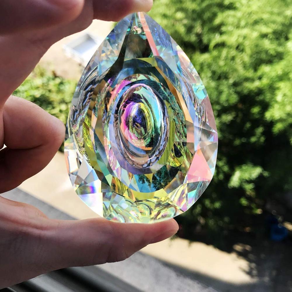 Hanging Crystals Prism Suncatcher For Windows Decoration-xinru