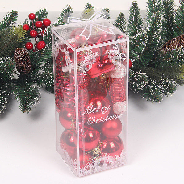 Nostalgic Painted Christmas Tree Ornaments, Set of 27-xinru shop