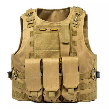 Tactical Vest Durable Mesh Vest with Detachable Belt-xinru shop
