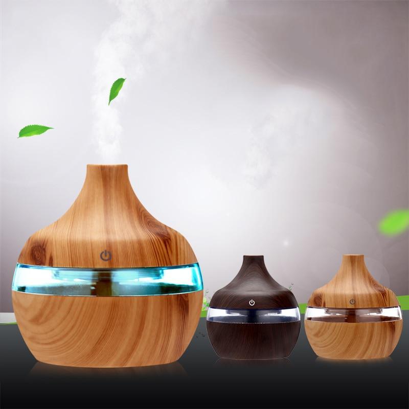 Creative Home Wood Grain Aroma Diffuser USB Humidifier Aroma Diffuser-xinru