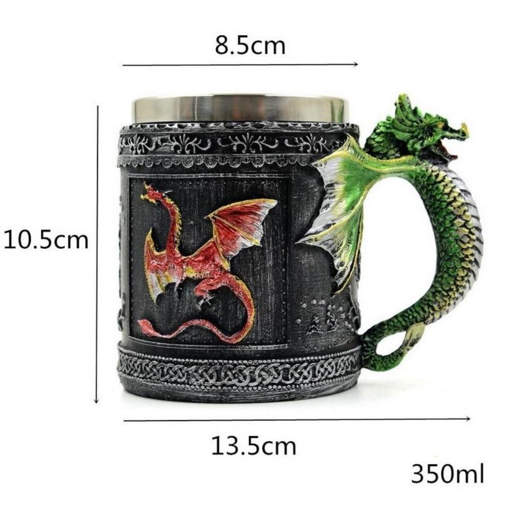 Viking Warrior Horned Skull Tankard-xinru