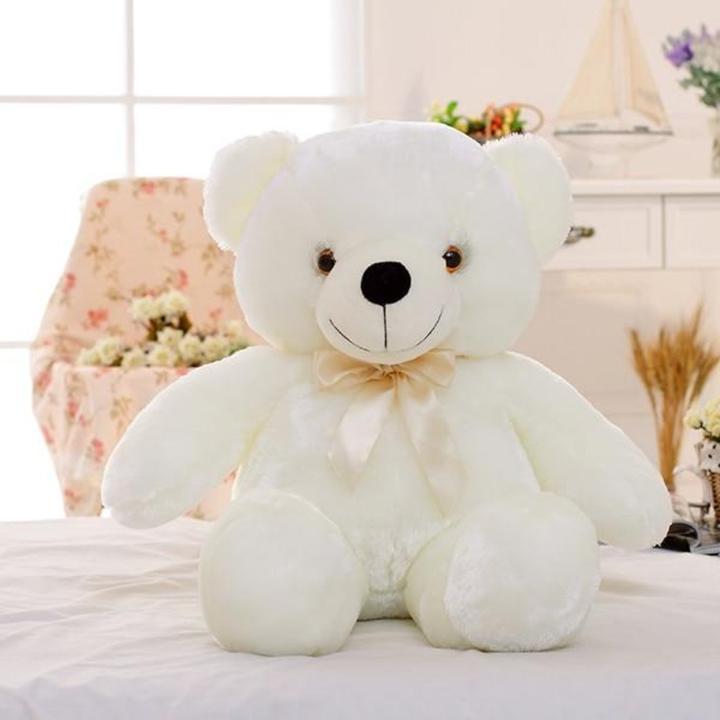 Glow Bear LED Light Up Plush 3D Stuffed Animal-xinru