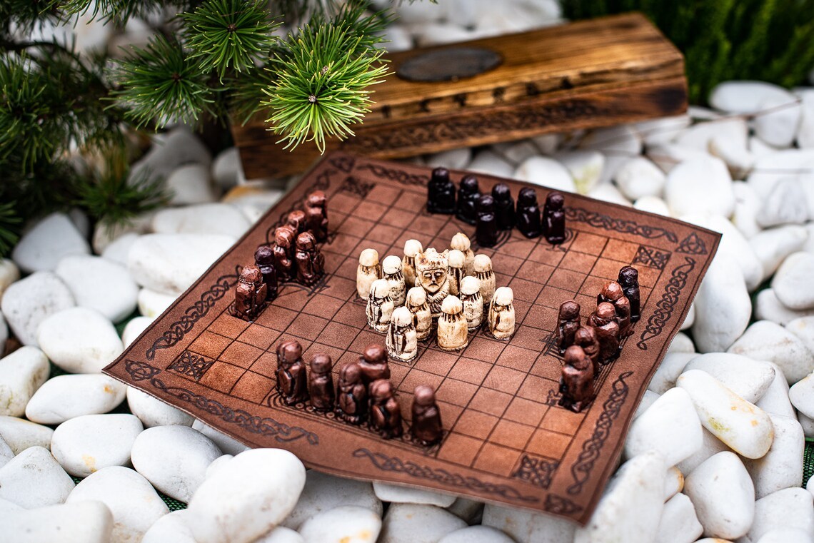 Hnefatafl Board Game Viking Chess-xinru