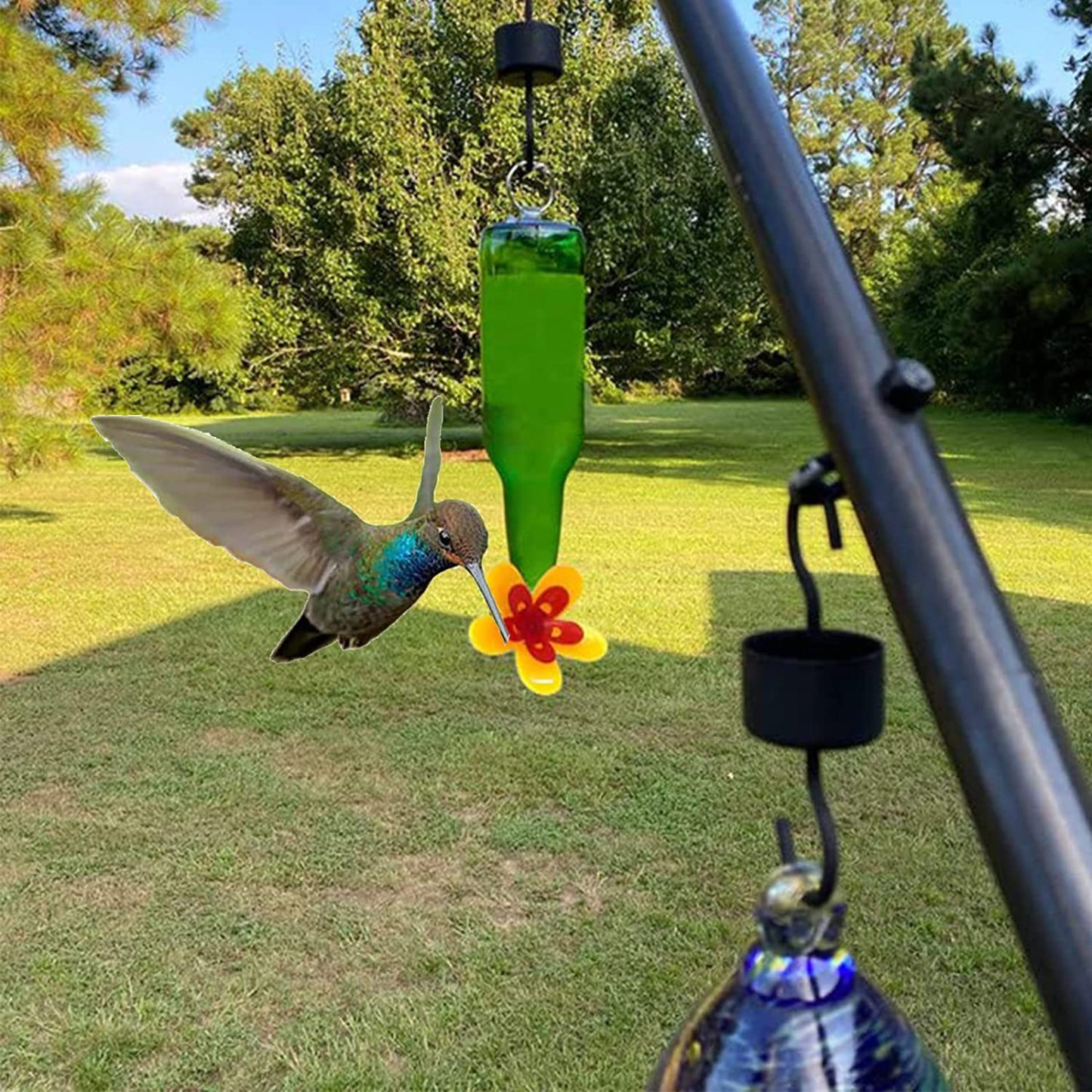 Turn Recycled Bottles Into Hummingbird Feeder Flower Kits-xinru