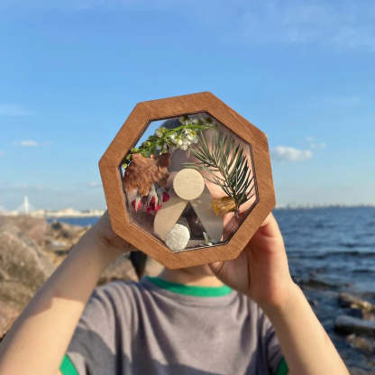 DIY Kaleidoscope Kit For Kids Magic Rotating Kaleidoscope Outdoor Toy-xinru