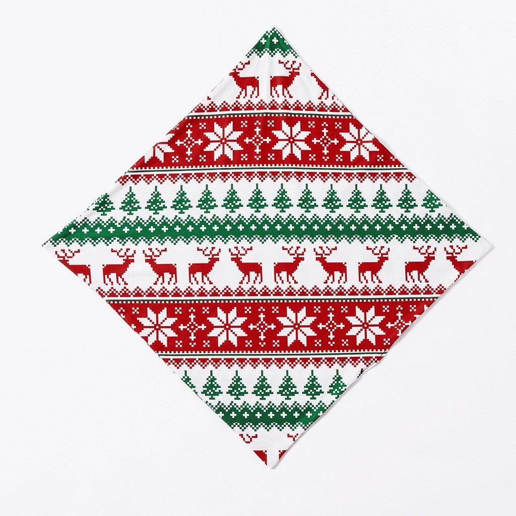 Christmas Gnome and Letter Print Red Family Matching Long-sleeve Plus Size Pajamas Sets With Pets-xinru shop