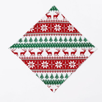 Christmas Gnome and Letter Print Red Family Matching Long-sleeve Plus Size Pajamas Sets With Pets-xinru shop