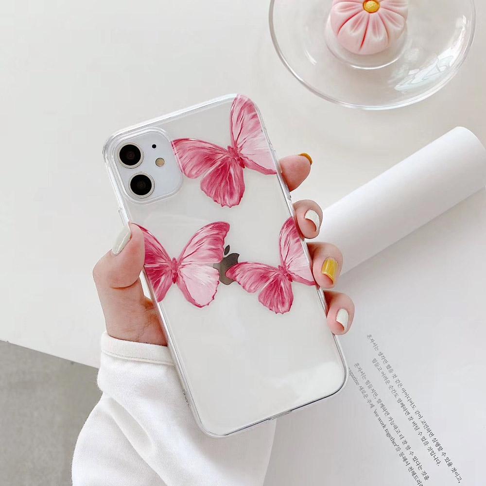 Pink Butterfly Case-xinru