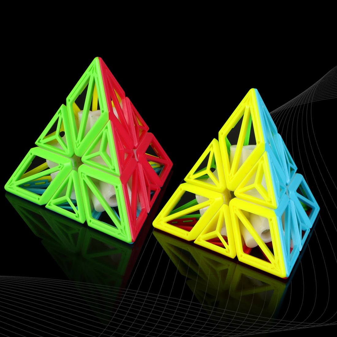 QiYi DNA Pyraminx-xinru shop