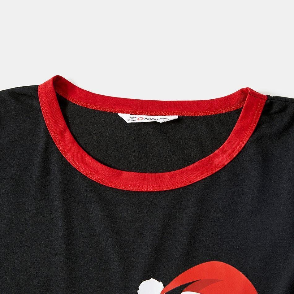 Plus Size Christmas Polar Bear in Hat and Red Plaid Print Family Matching Long-sleeve Pajamas Sets-xinru shop