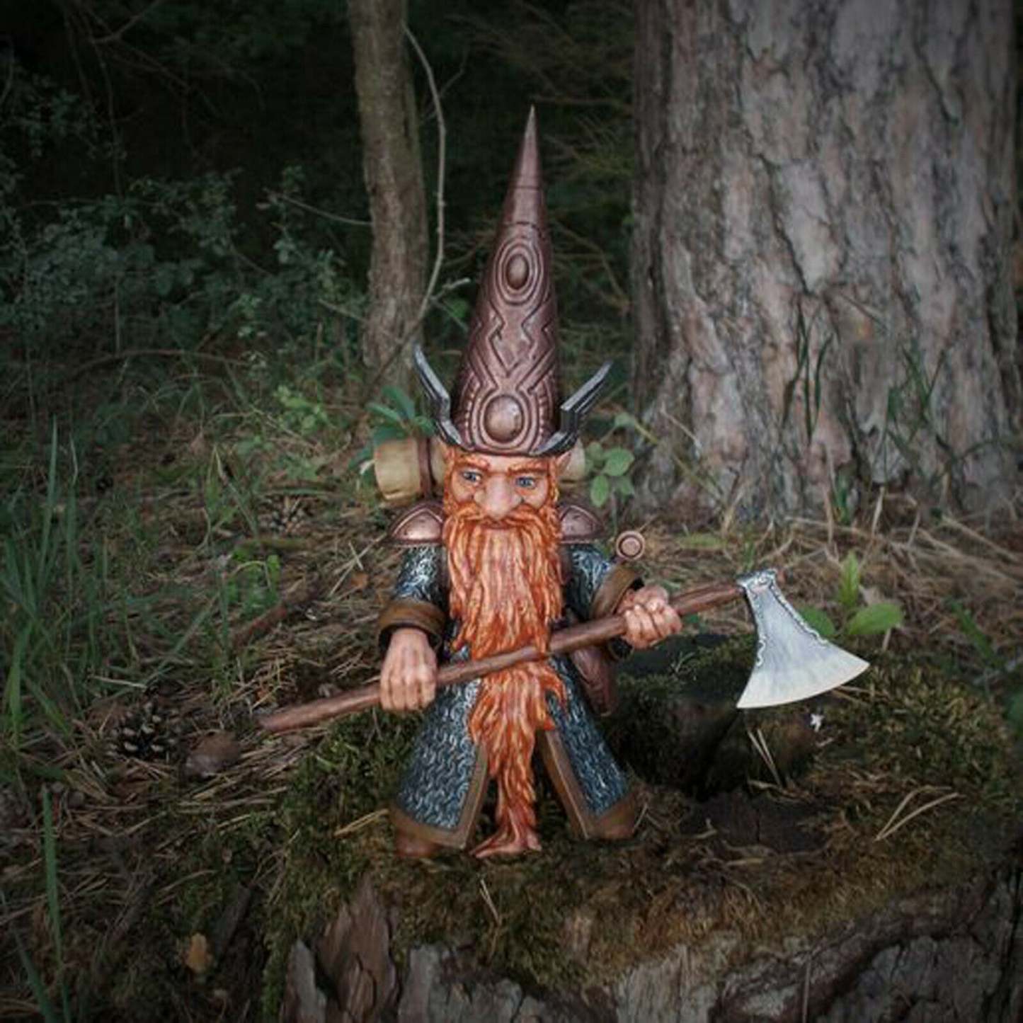 Fighting Garden Gnome Statue Guard Your Garden-xinru