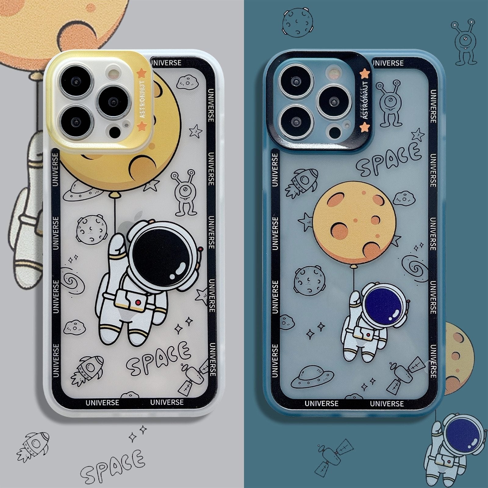 Cartoon Astronaut Case-xinru