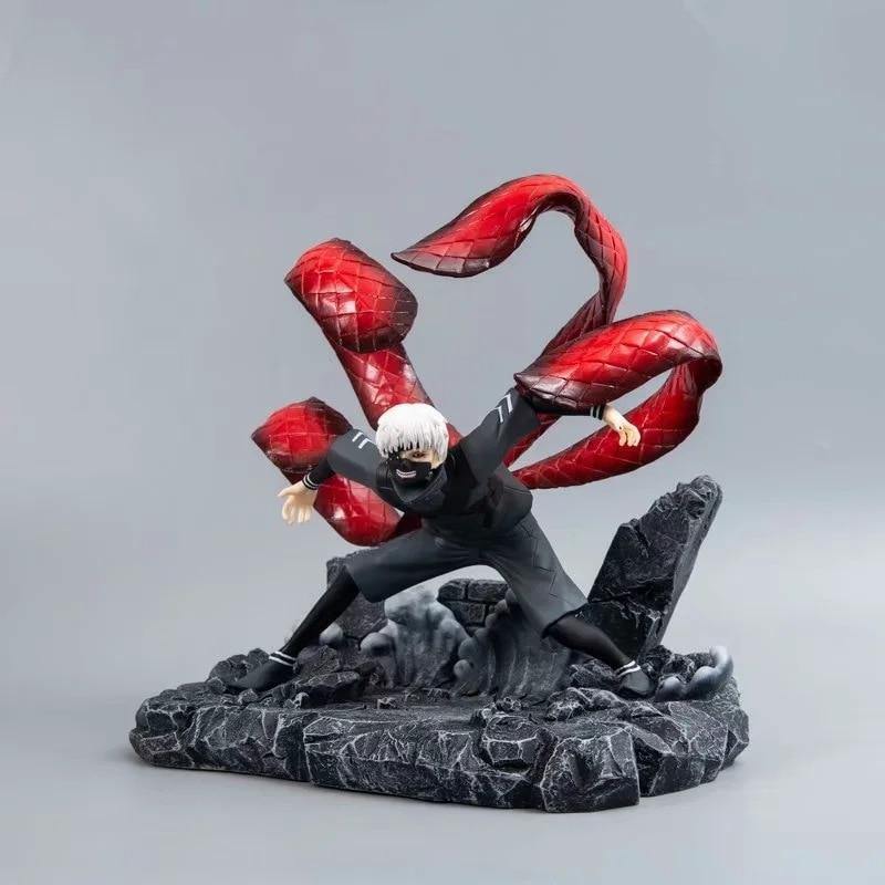 Anime Tokyo Ghoul Kaneki Ken Action Figure Statue Model Manga Toy-xinru