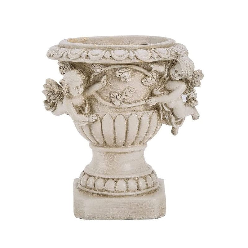 Classical Antique Resin Garden Angel Planters-xinru