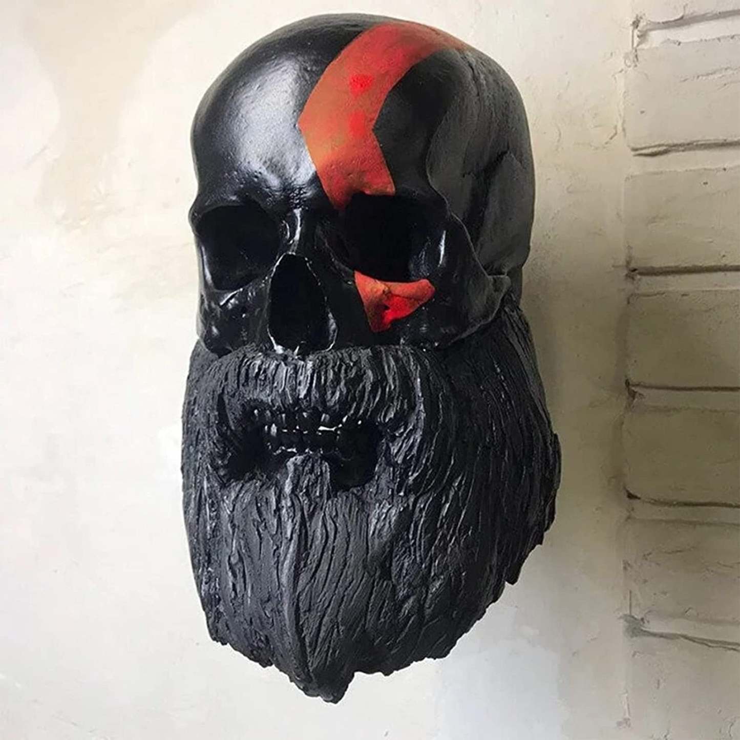 Motorcycle Helmet Rack Skull Helmet Holder Helmet Stand With Beard Helmet Rack-xinru shop
