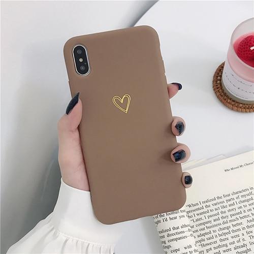 Hollow-Out Heart Vintage Case-xinru