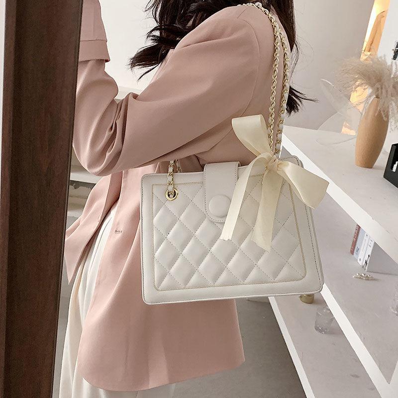 チェーンショルダーメッセンジャーバッグ-xinru shop