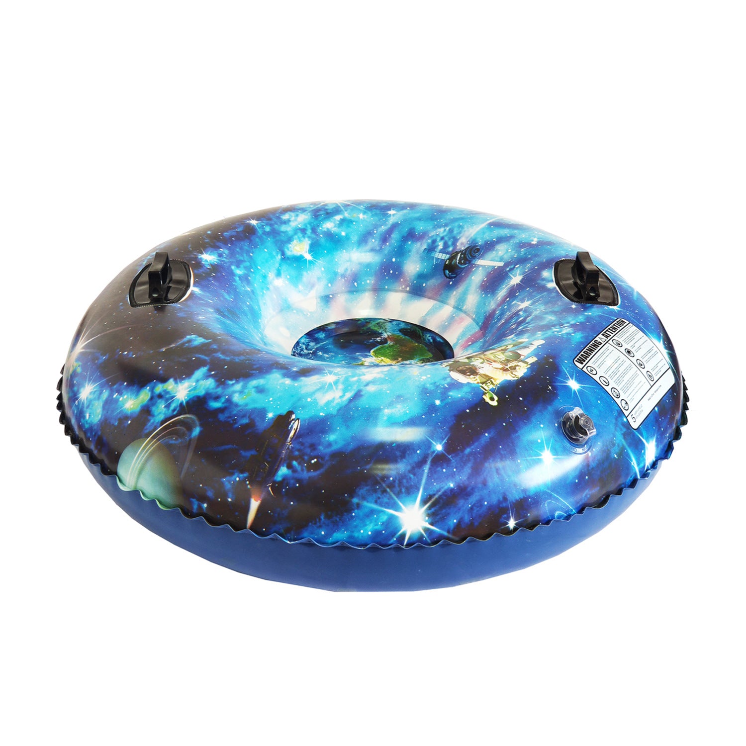 4FT PVC Inflatable Ski Circle for Children Adult Outdoor Winter Sport Toys-xinru shop