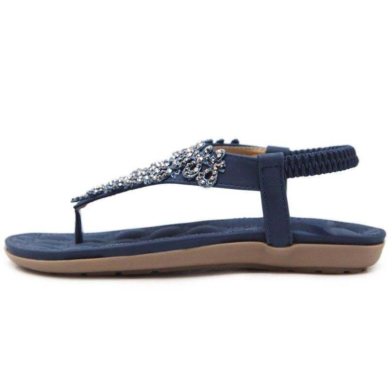 Women Summer Beach Peacock Flip Flop Female Sandals-xinru