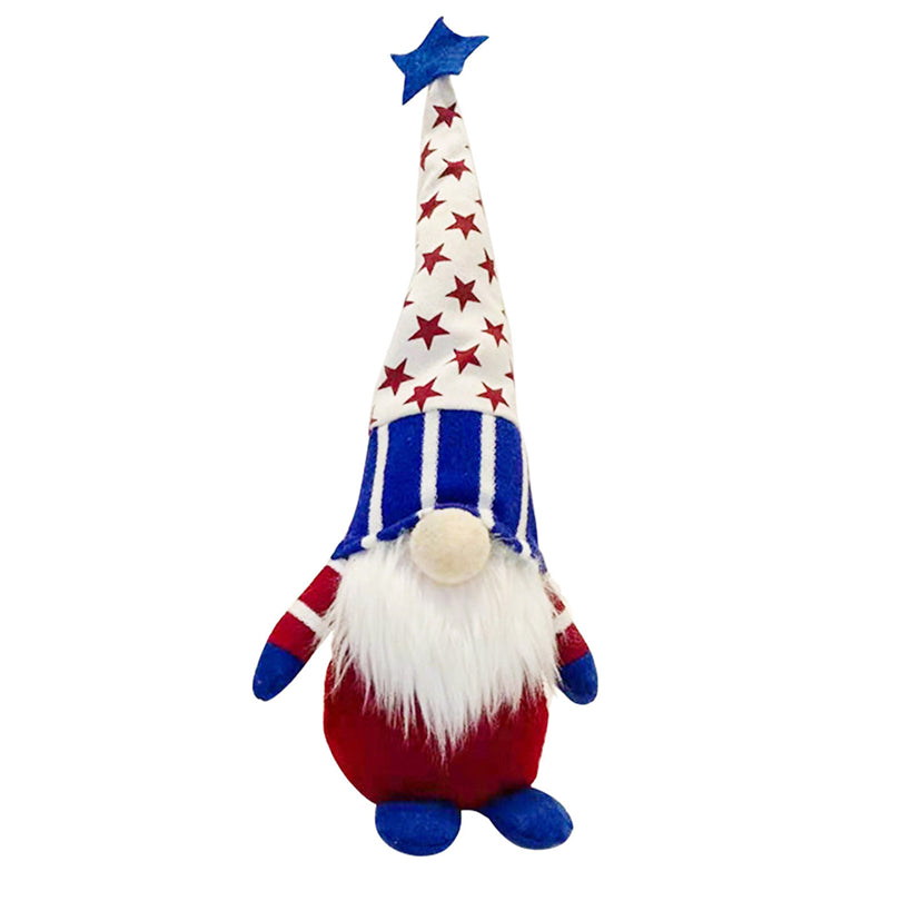 Independence Day Patriotic Gnome Desktop Decoration-xinru