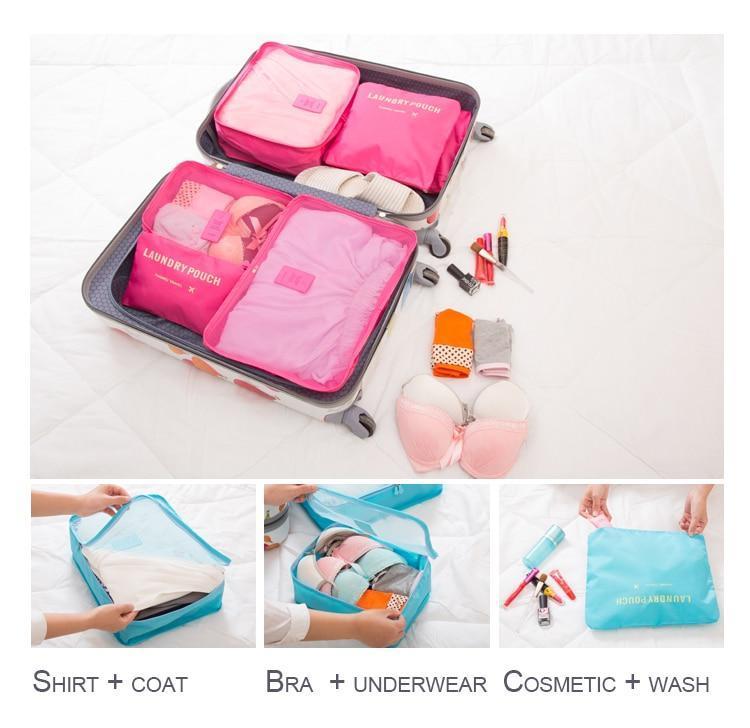 Portable Travel Luggage Packing Cubes-xinru